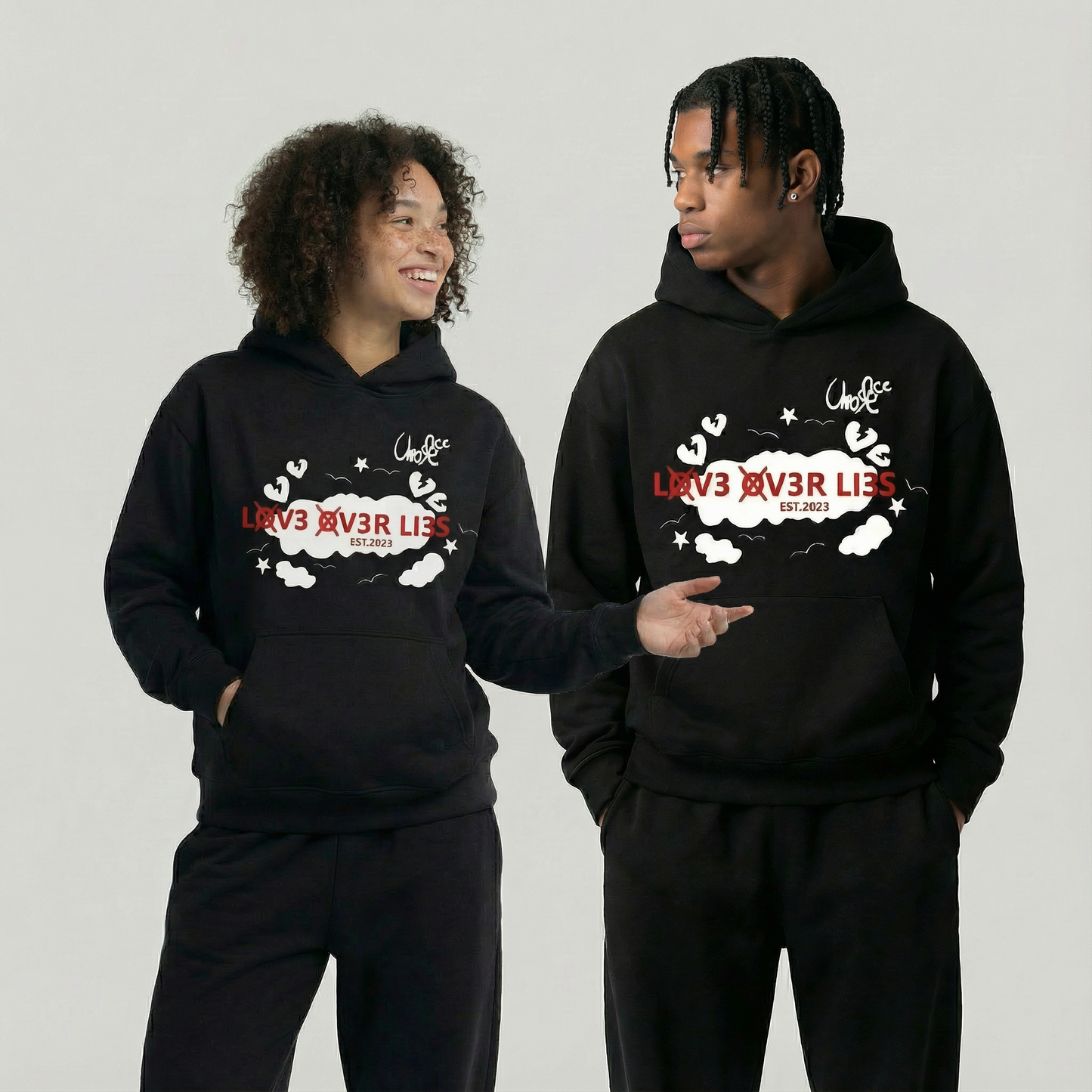 LOVE OVER LIES Hoodie